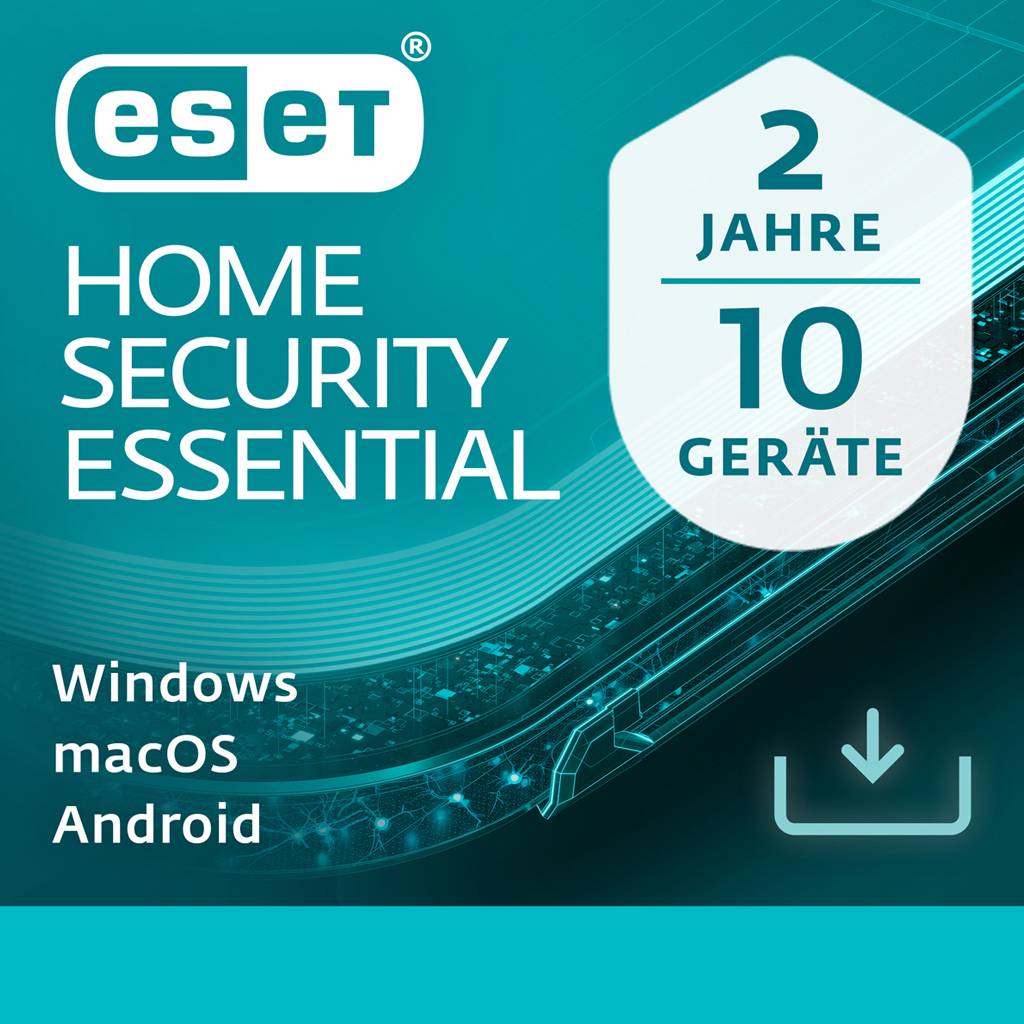 ESET HOME Security Essential (10 Geräte - 2 Jahre) DACH ESD-0