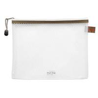 Borsa con cerniera FolderSys 24,4 cm x 19 cm trasparente-0