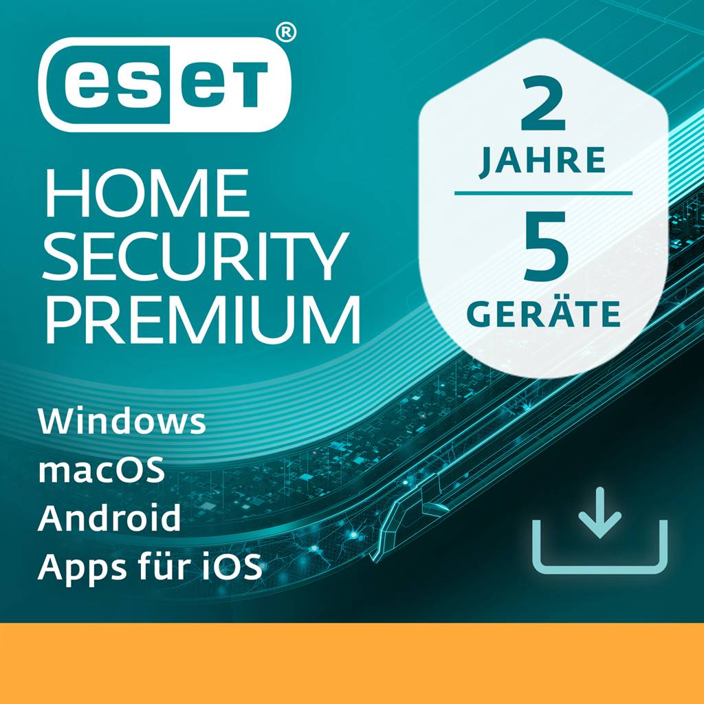 ESET HOME Security Premium (5 Geräte - 2 Jahre) DACH ESD-0