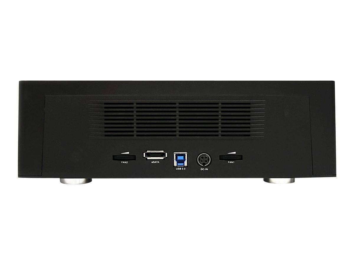 StarTech.com Docking Station per Hard Disk a 4 Slot - Duplicatore ed Eraser USB 3.0/eSATA per SSD/HDD SATA - Dock-1
