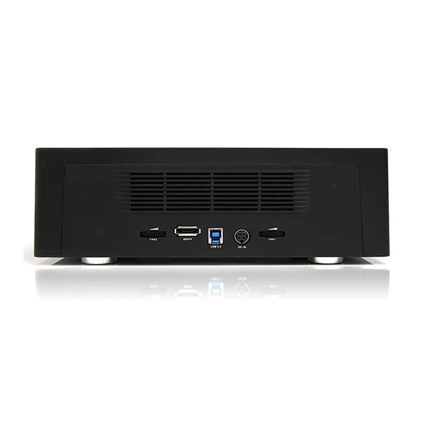 StarTech.com Docking Station per Hard Disk a 4 Slot - Duplicatore ed Eraser USB 3.0/eSATA per SSD/HDD SATA - Dock-3