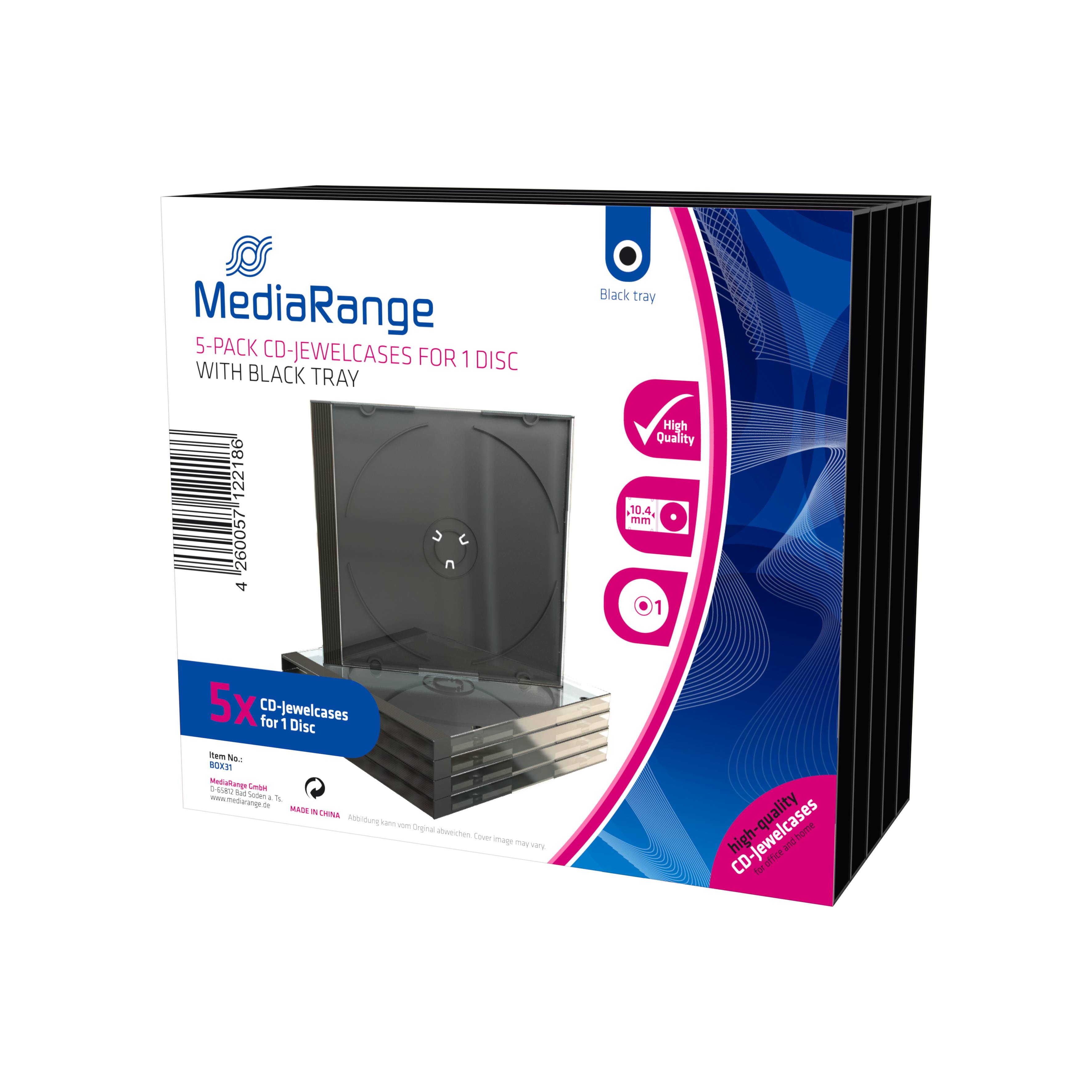 CD/DVD Storage Media Case-1
