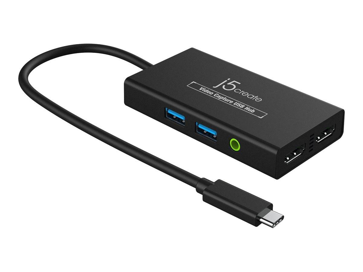 j5create JVA01-N Hub USB™ di acquisizione video (VIDEO CAPTURE USB HUB - )-3