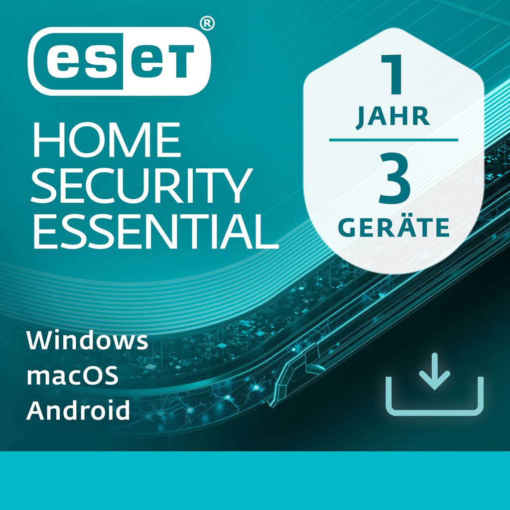 ESET HOME Sicurezza essenziale | 3 dispositivi | Download e codice prodotto-0