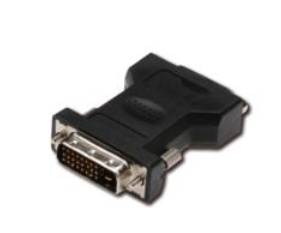 Assmann DVI adapter. DVI(24+1) - DVI(24+5) M/F. DVI-D dual link. bl (AK-320502-000-S)-3