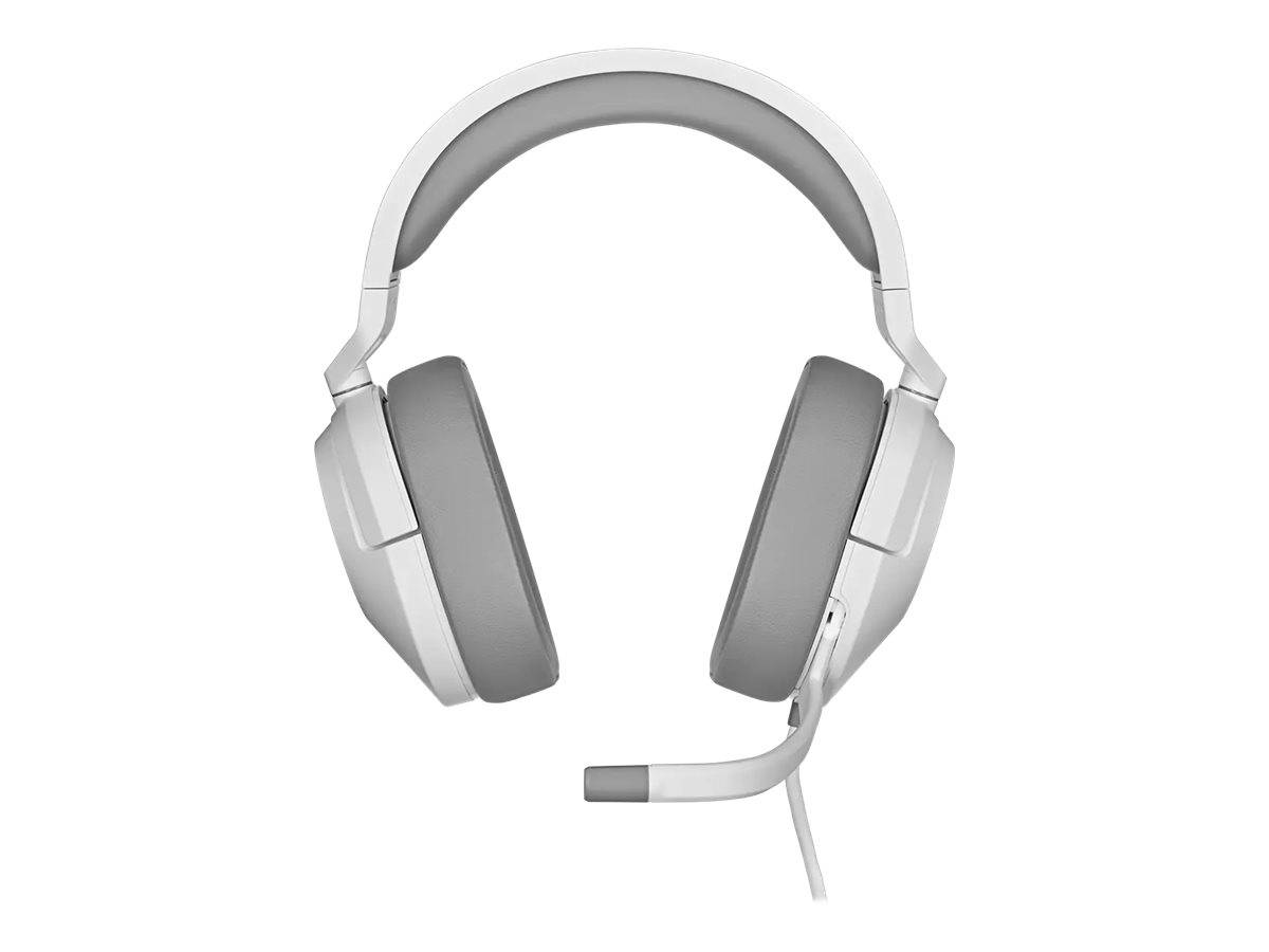 Corsair HS55 STEREO Auricolare Cablato A Padiglione Giocare Bianco (HSET USB HS55 Stereo White)-4