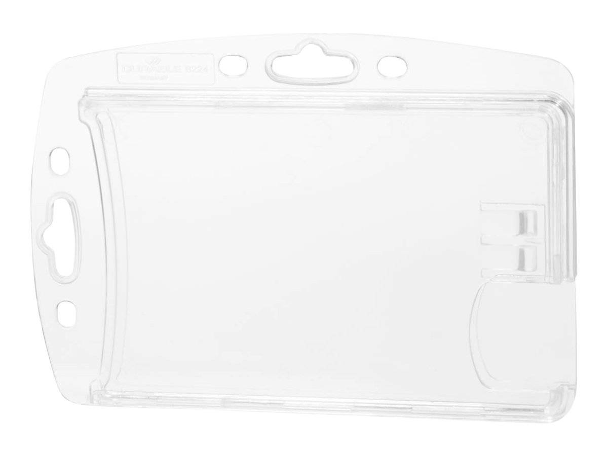 DURABLE Ausweishalter HARTBOX für 2 Karten 1 Pg. à 10 Stück 892419-0