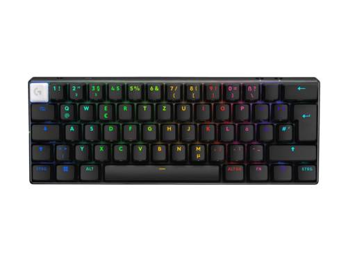 LOGITECH PRO X 60 LIGHTSPEED Wireless Gaming Keyboard (Tactile) - BLACK - DEU