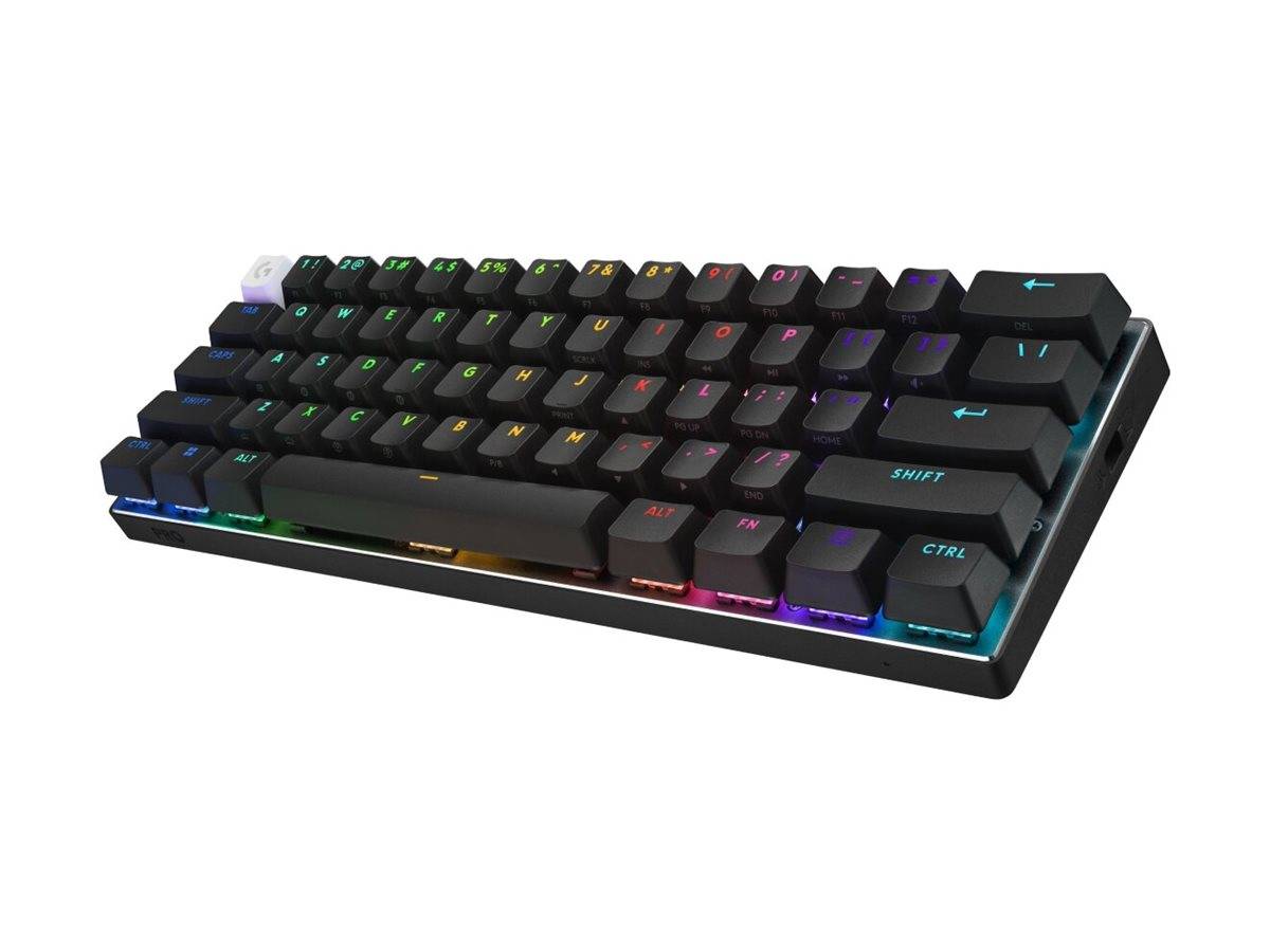 LOGITECH PRO X 60 LIGHTSPEED Wireless Gaming Keyboard (Tactile) - BLACK - DEU-2