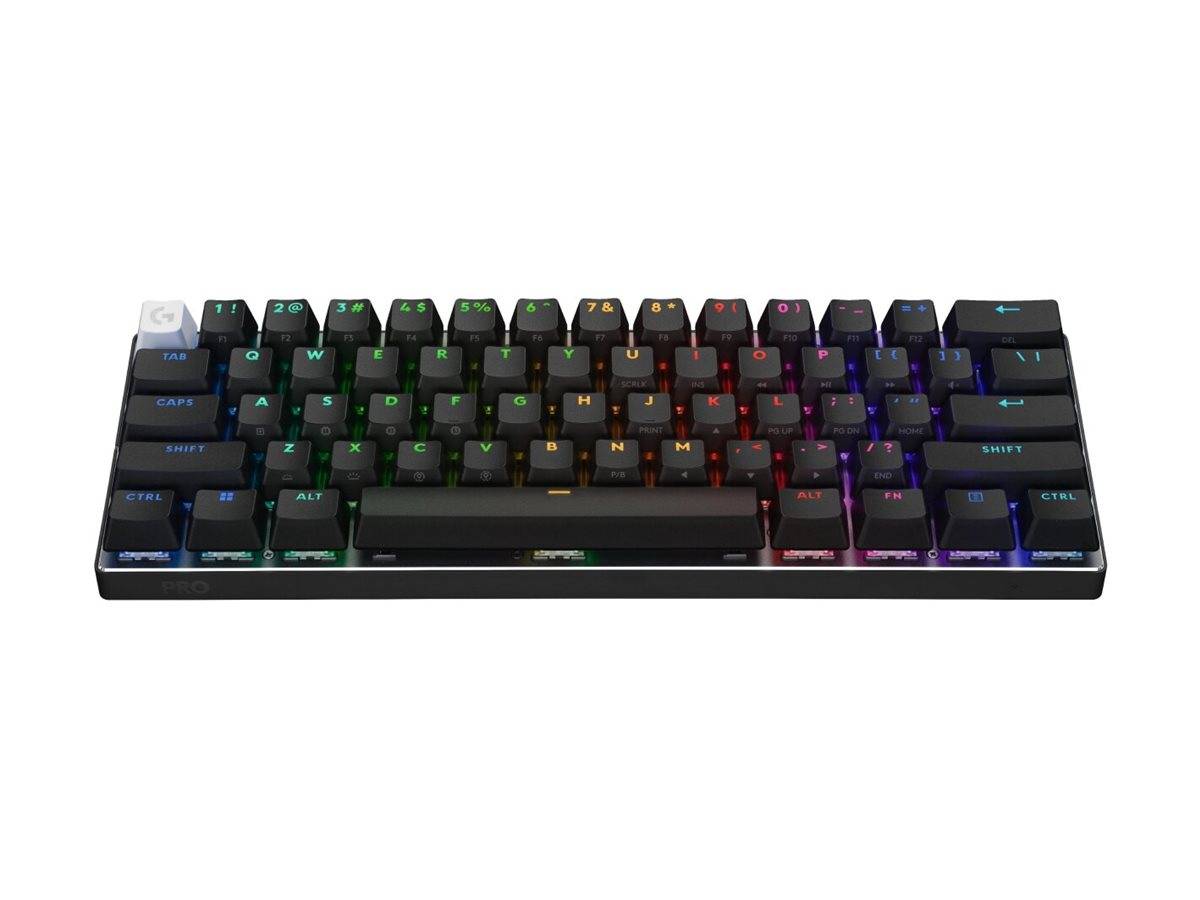 LOGITECH PRO X 60 LIGHTSPEED Wireless Gaming Keyboard (Tactile) - BLACK - DEU-4