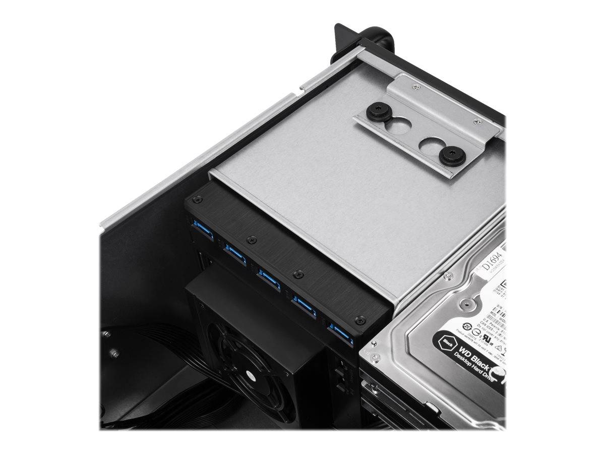 SilverStone RM41-506 - Rack-Montage - 4U - SSI CEB - ohne Netzteil (ATX / PS/2) - USB-4