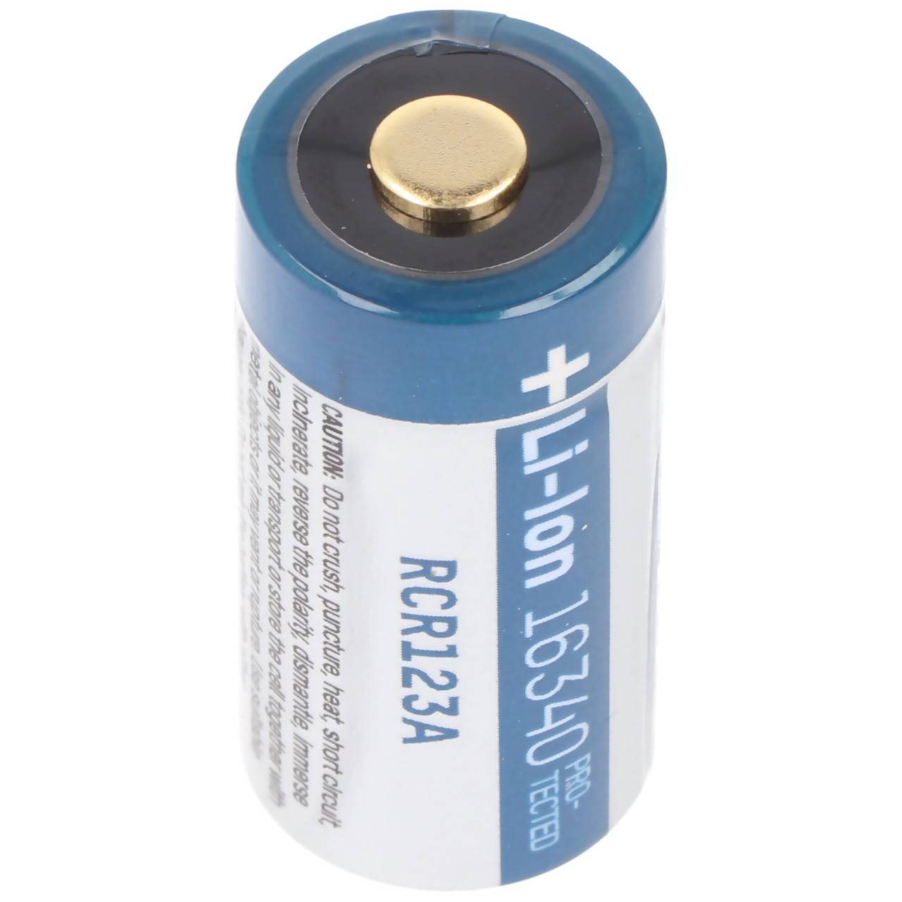 16 batterie agli ioni di litio CR123 A con 3,7 volt, capacità 760 mAh inclusa scatola batteria ideale per videocamera...-1