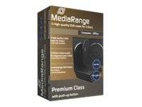 MediaRange BOX35-3 custodia CD/DVD Scatola con DVD 3 dischi Nero (DVD Leerbox MediaRange 3er DVD Box 5)-0