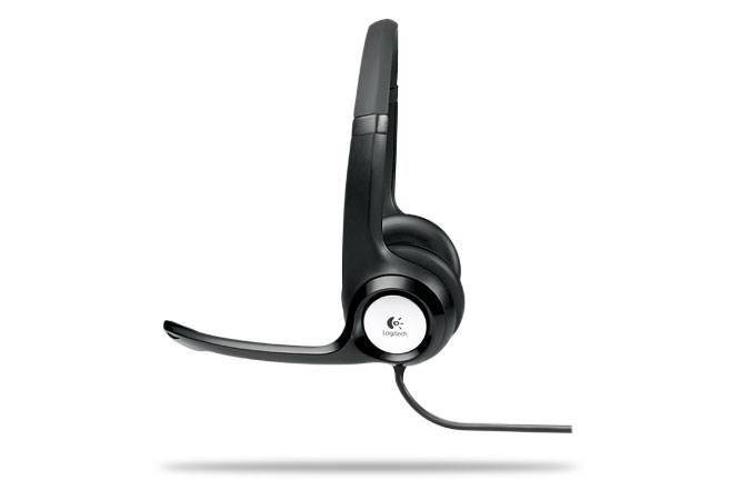 Logitech ClearChat™ Comfort USB Headset Cuffie On Ear via cavo Stereo Nero Riduzione del rumore del microfono Archetto C-2