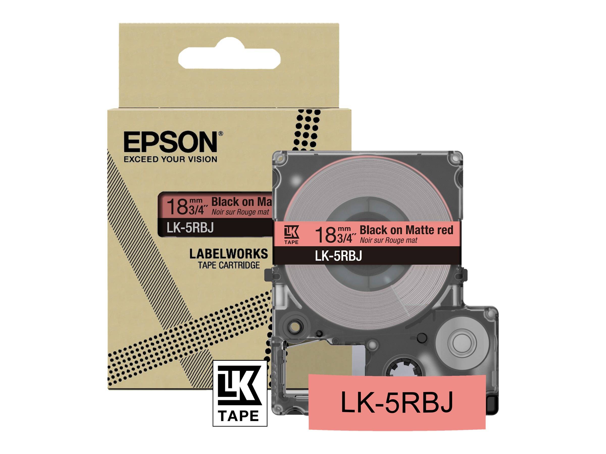 S672072 NASTRO MATTE LK-5RBJ 18MM-0