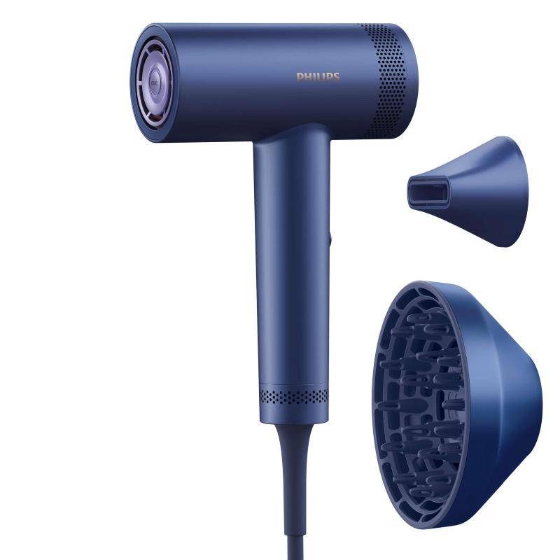 Philips BHD839/10 ASCIUGACAPELLI SENSE IQ 1400W IONI BLUE MOTORE BDLC-0