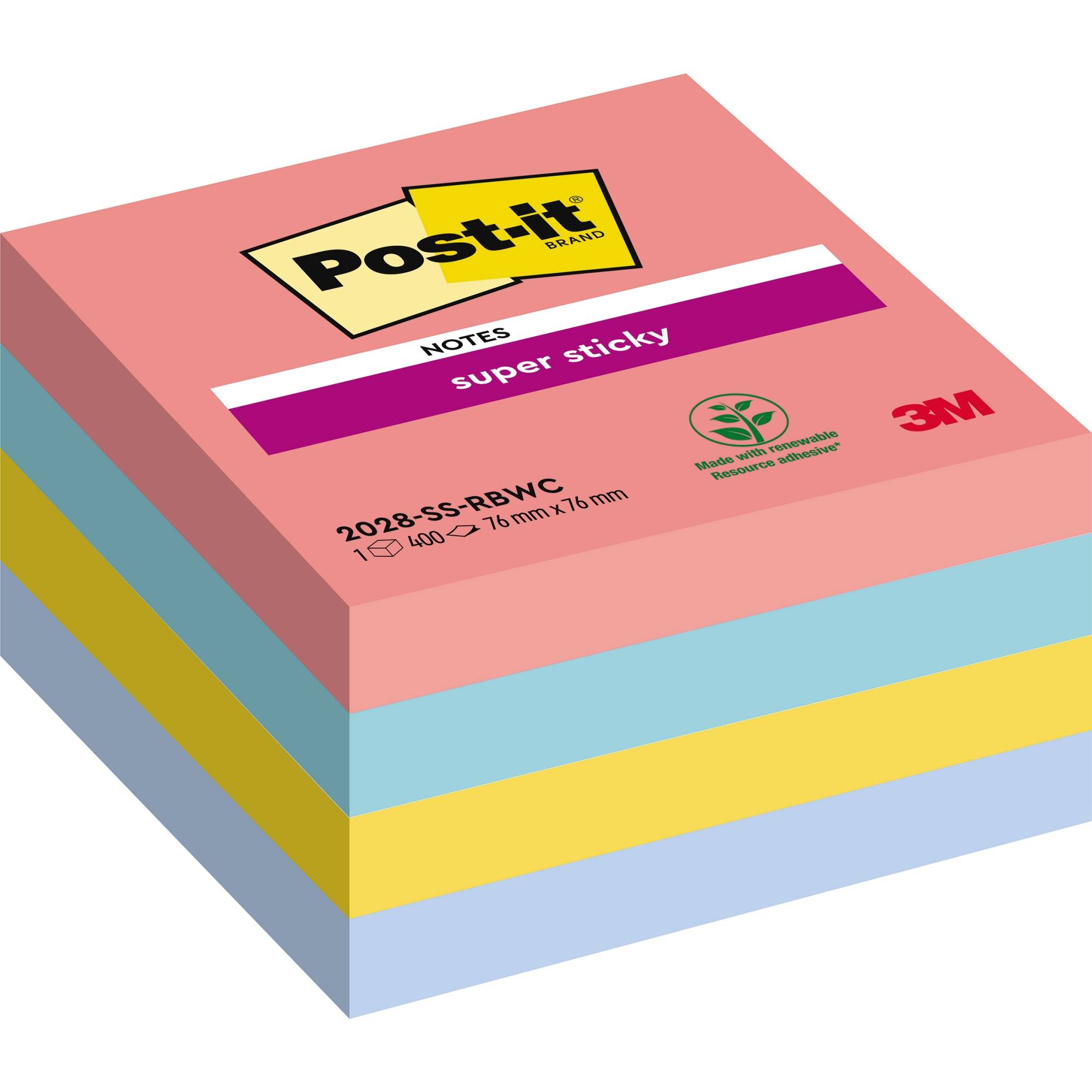 CUBO POST IT 76X76 440FF COL ASS
