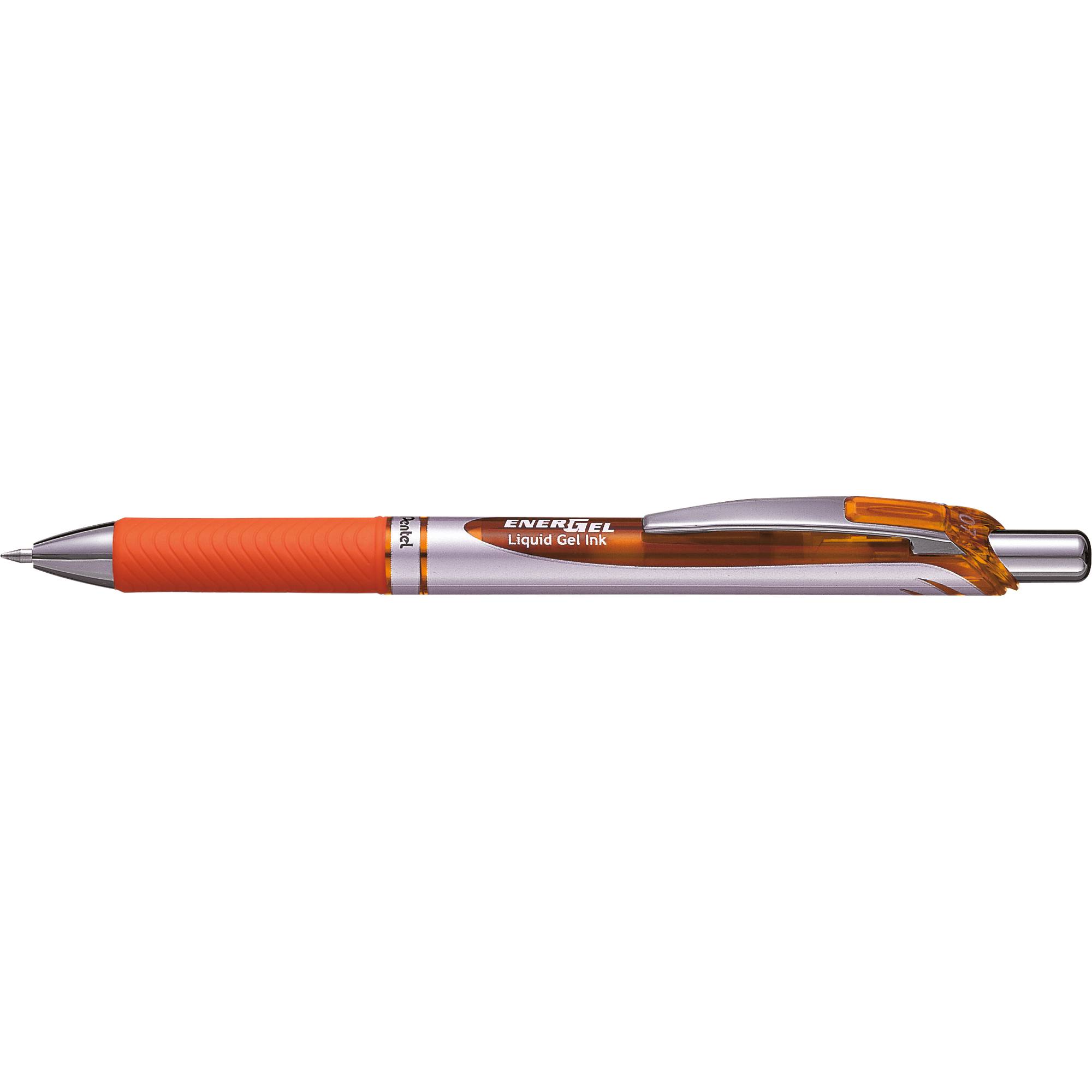 Penna gel Pentel EnerGel BL77-FX Arancione-0