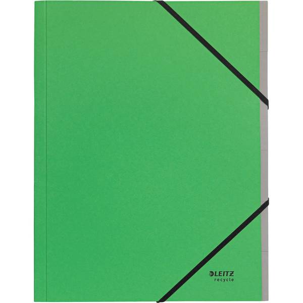 Cartella di ordine Leitz DIN A4 6 volte verde