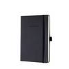 Quaderno SIGEL, formato A5, a righe, nero, ca. DIN A5 a righe nero