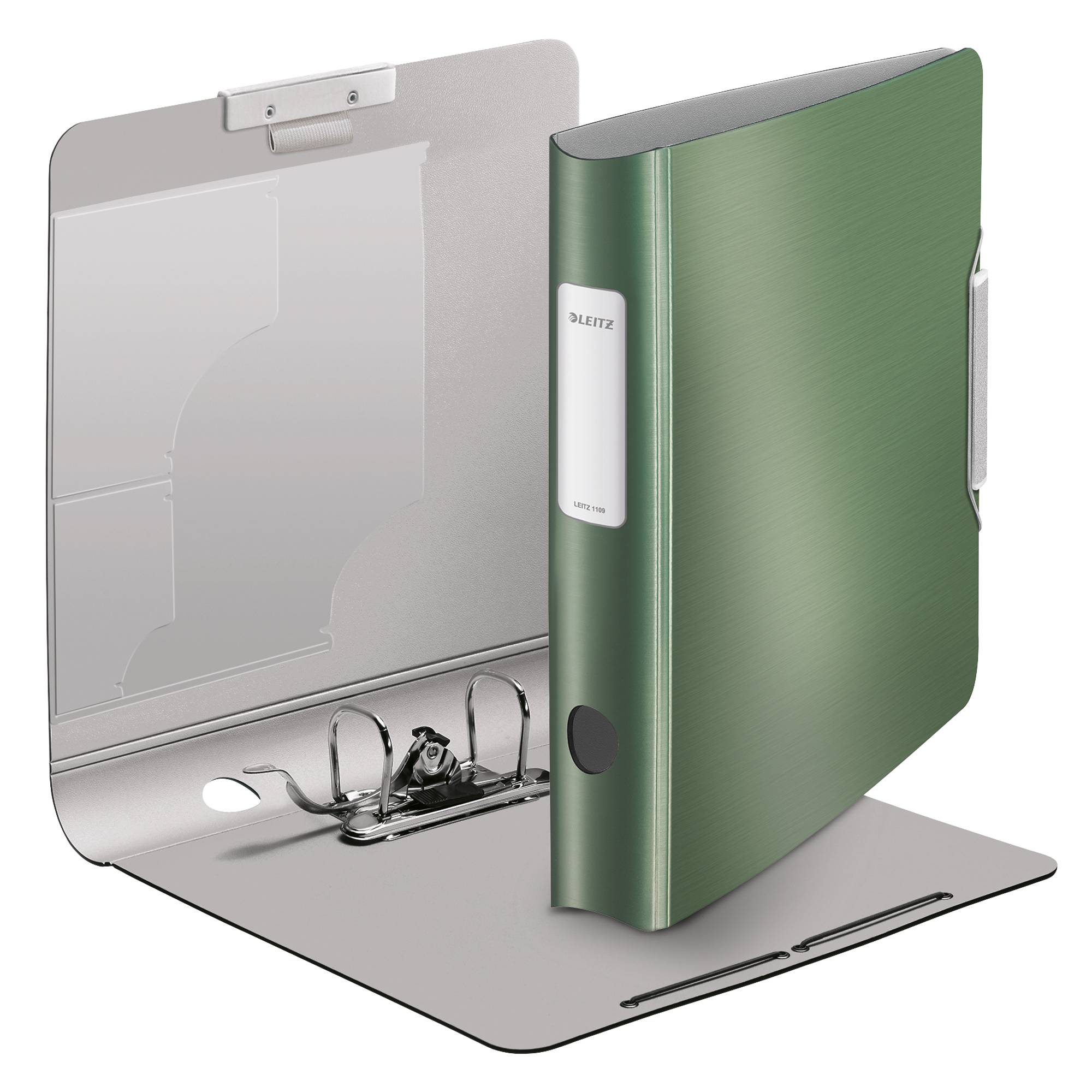 Cartella Leitz Larghezza posteriore 6,5 cm A4 Plastic Seladon Green