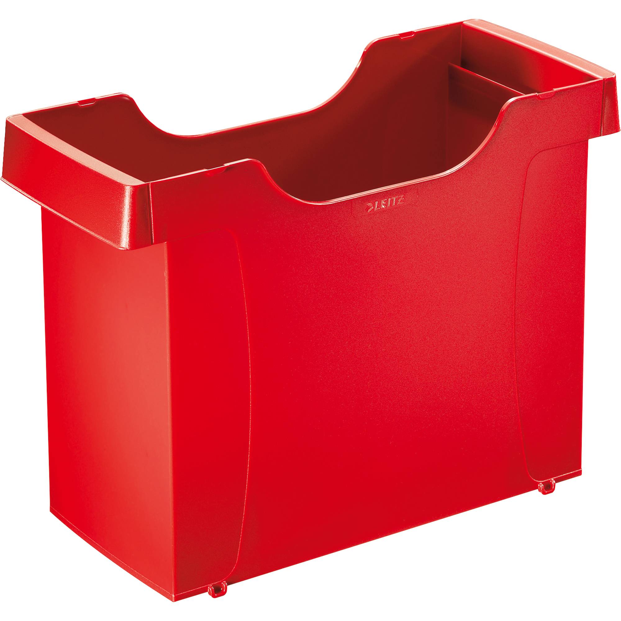 Leitz Plus scatola per la conservazione di documenti Polistirolo Rosso-0