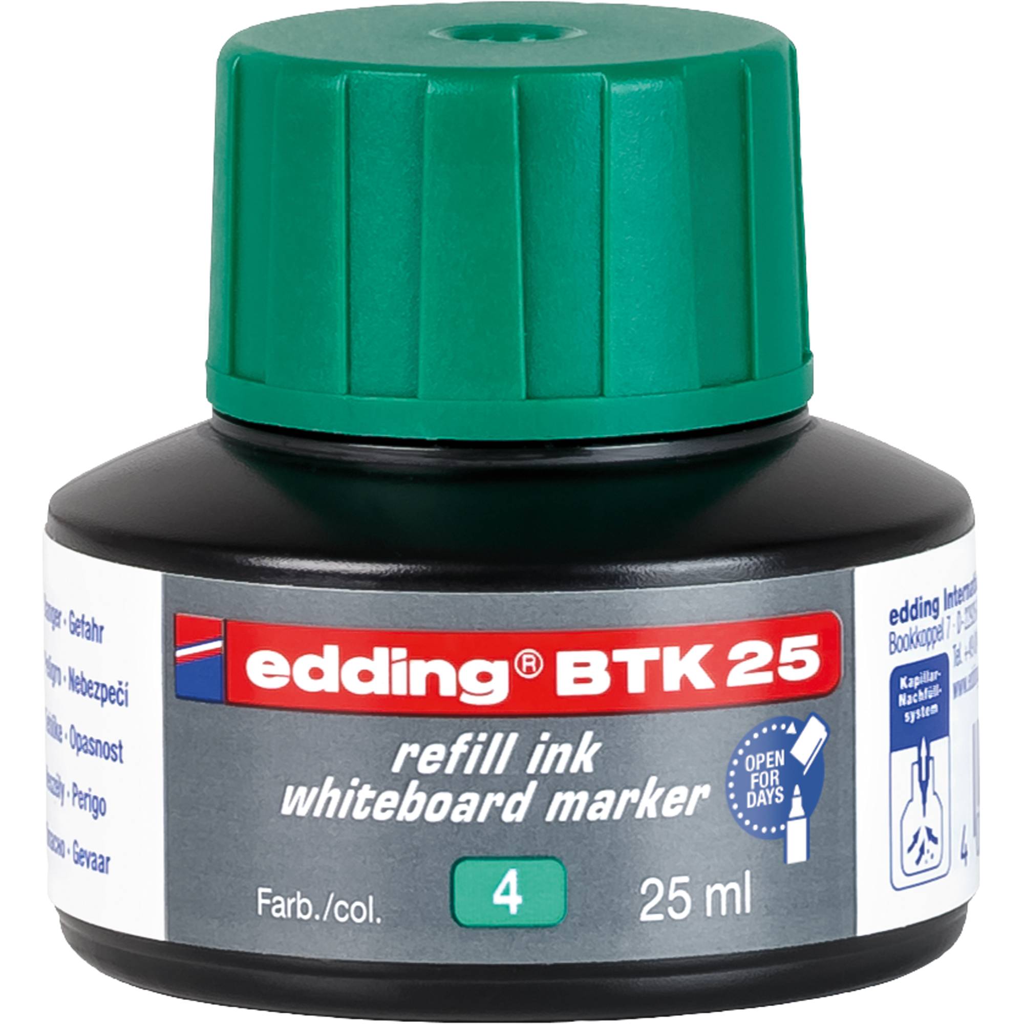 Edding BTK 25 25ml Grün Tinte (4-BTK25004)