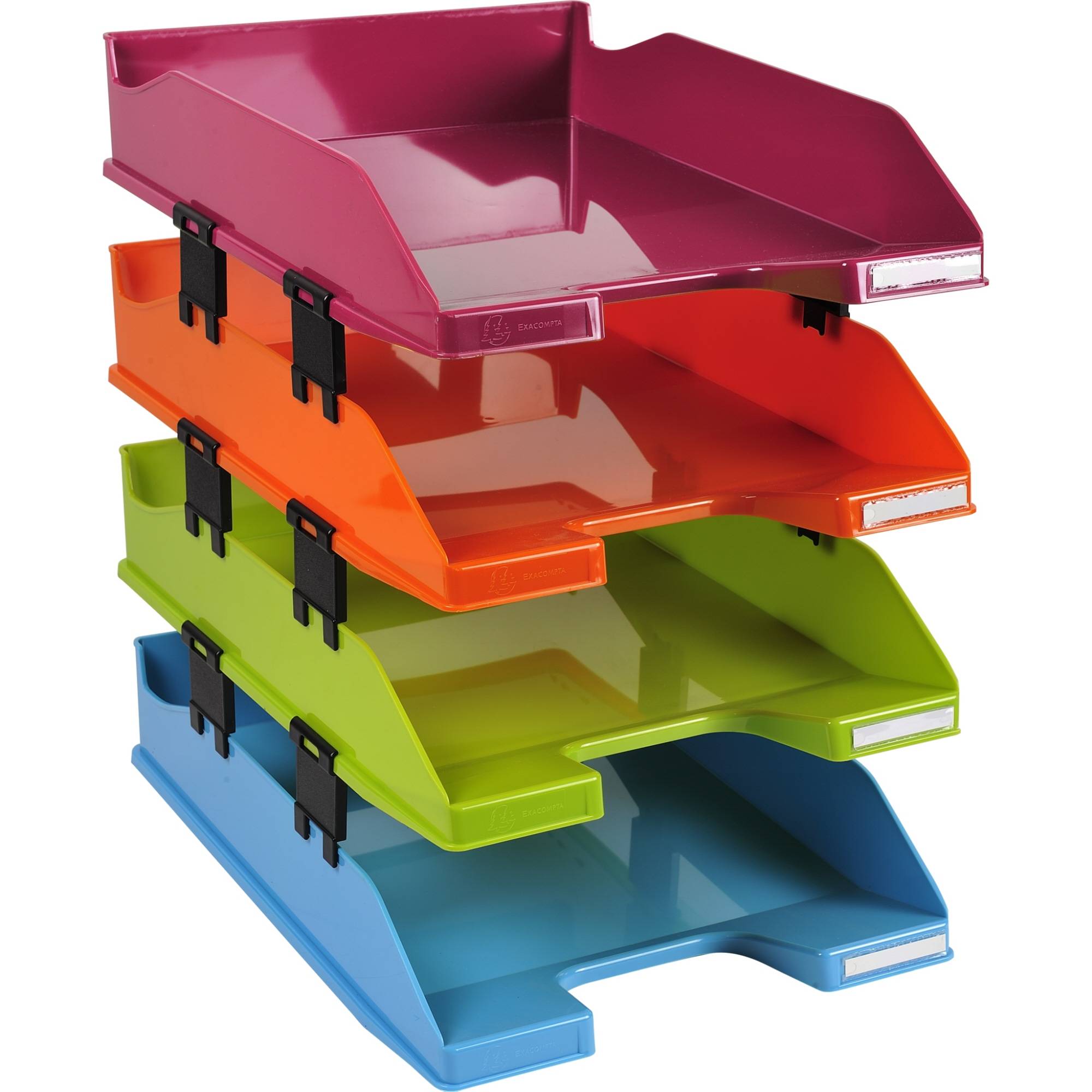 Exacompta 113298SETD vassoio da scrivania Polistirolo Multicolore-0