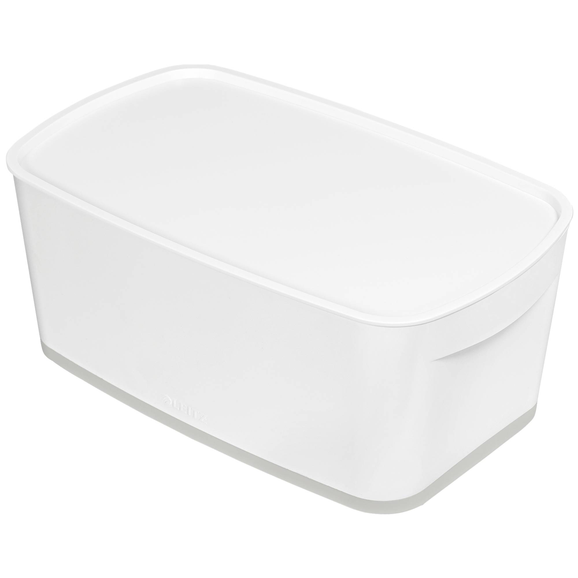 Scatole Portaoggetti Leitz MyBox WOW Con coperchio Piccolo Bianco Grigio ABS 5 L 31,8 x 12,8 x 19,1 cm-0