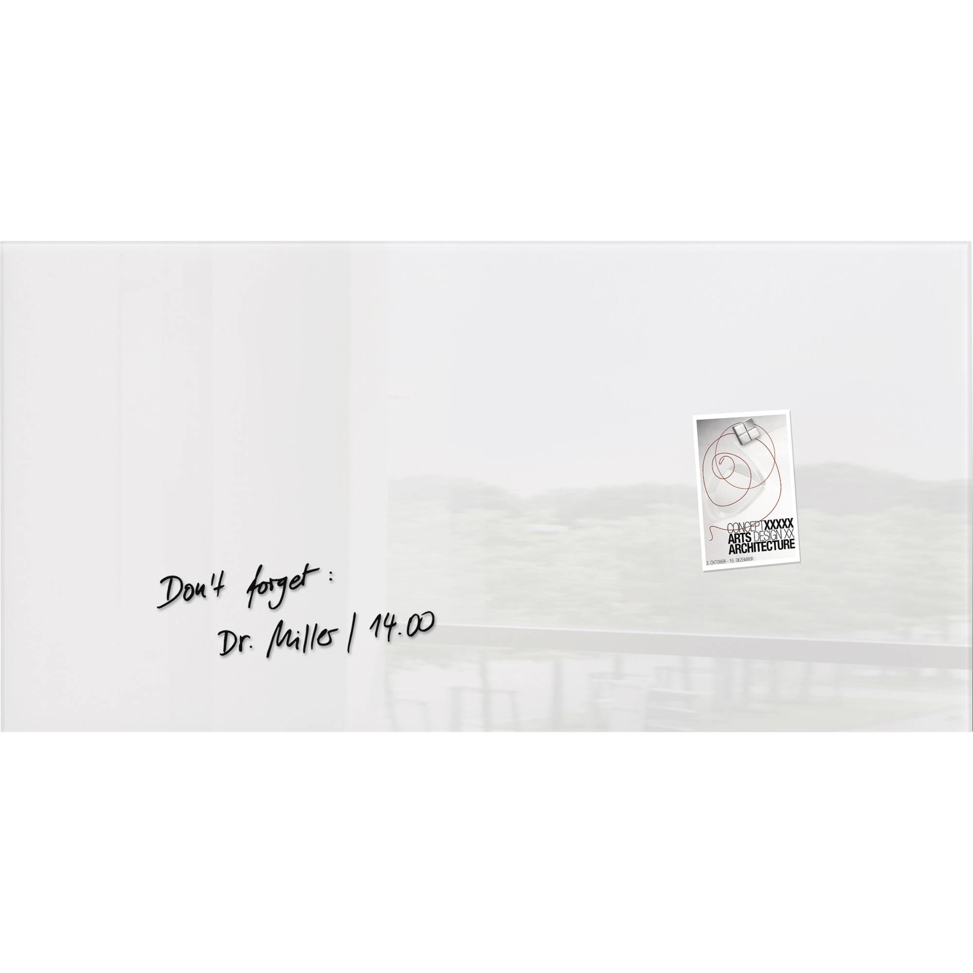 Sigel Glas-Magett Board Artverum® 91,0 x 46,0 cm bianco-0