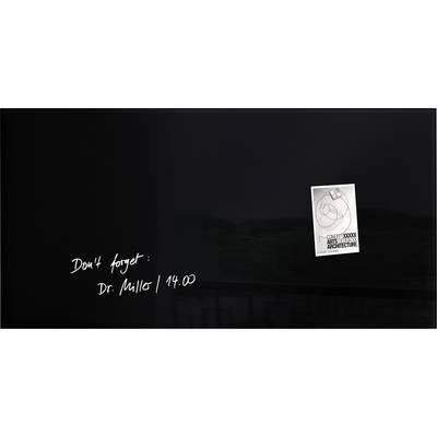 Sigel Glas-Magett Board Artverum® 91.0 x 46,0 cm nero-0