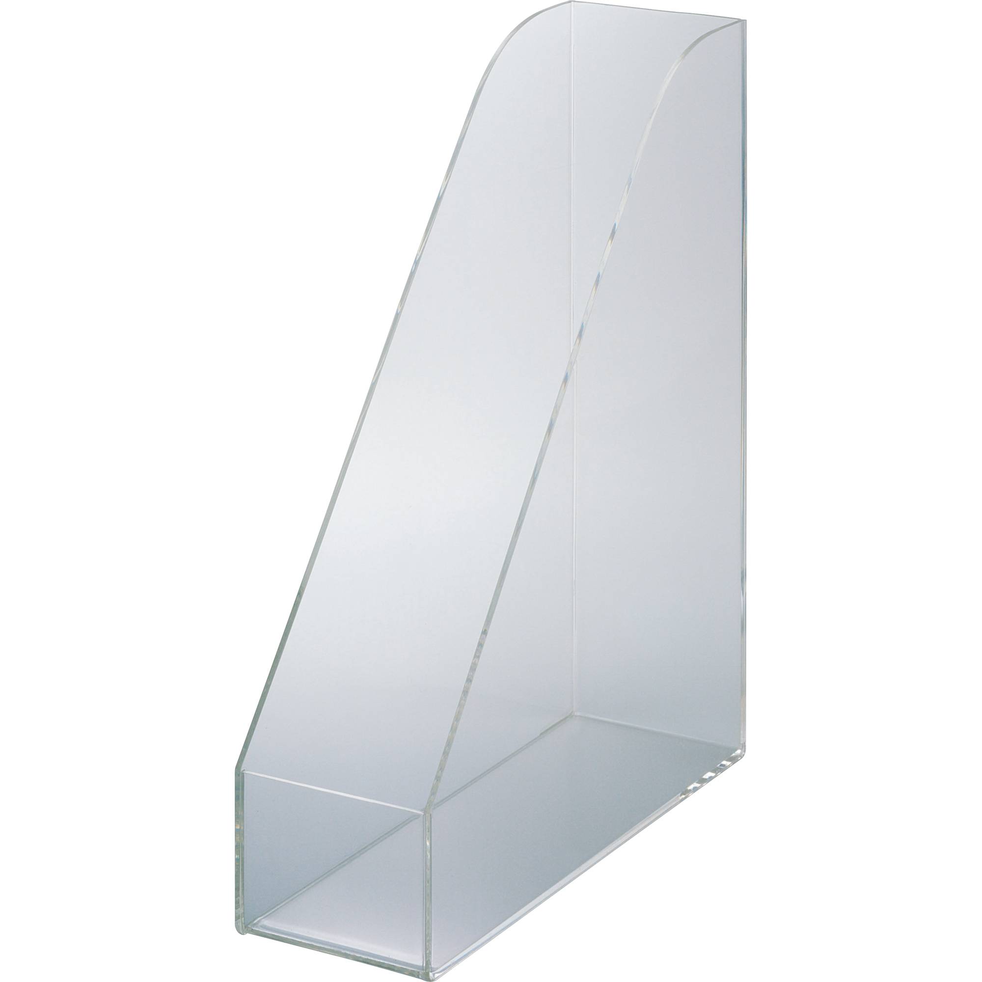 MAUL Acryl Stehsammler A4, glasklar, Stärke: 3,8 mm Maße: (B)98 x (T)263 x (H)307 mm (19510-05)-0