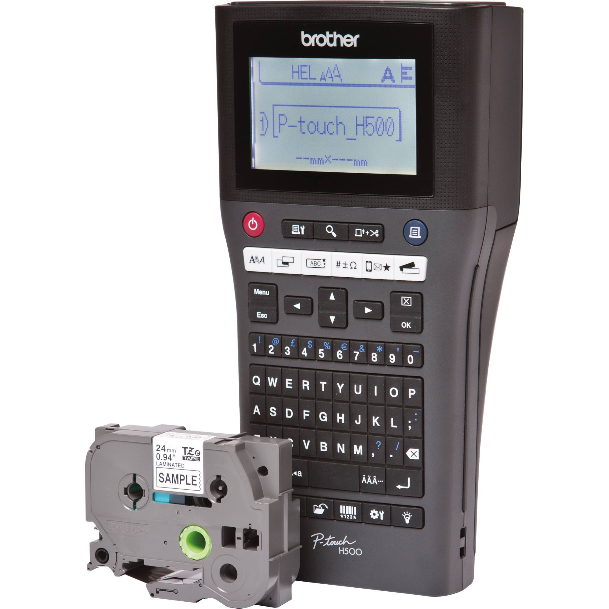 Brother P-Touch PT-H500 - Beschriftungsger?t - s/w - Thermotransfer - Rolle (2,4 cm)-0