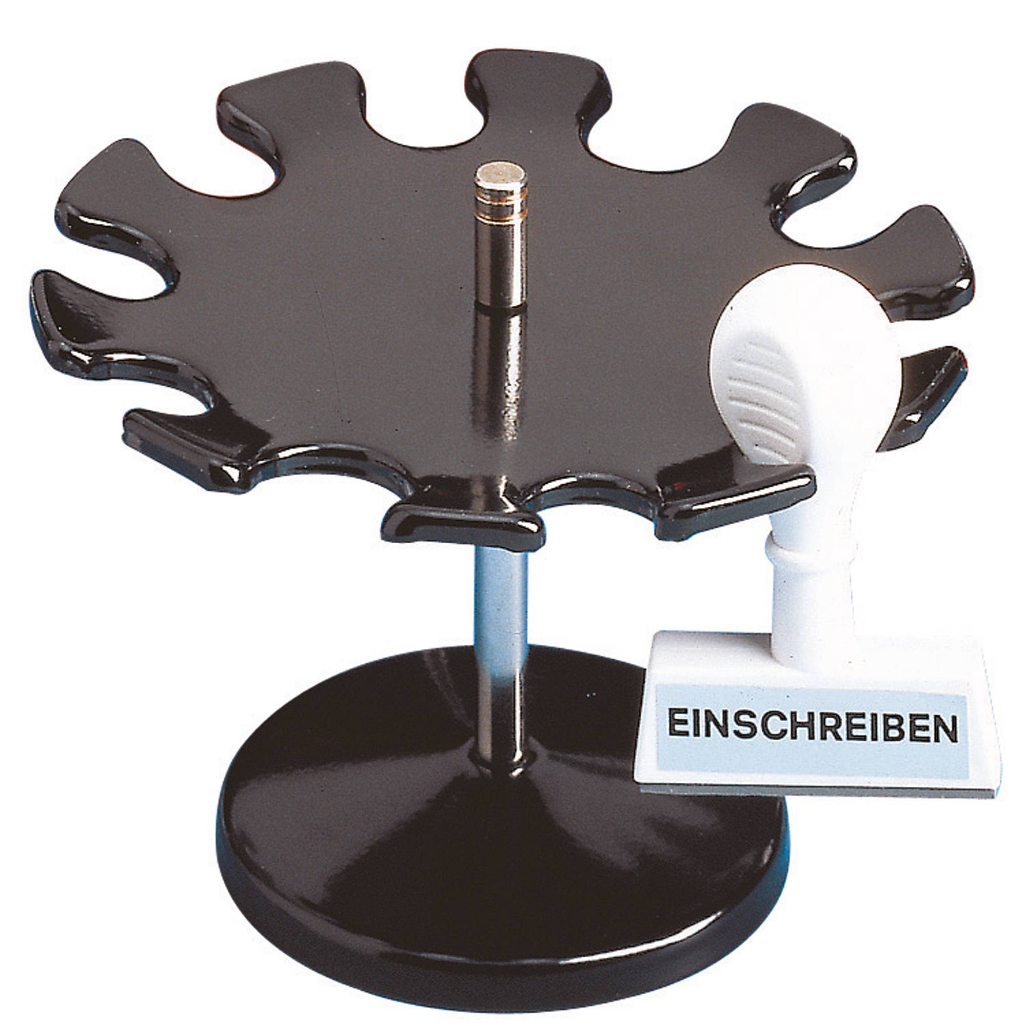MAUL Runder Stempelträger 10-fach, schwarz (51010-90) (51010-90)-0