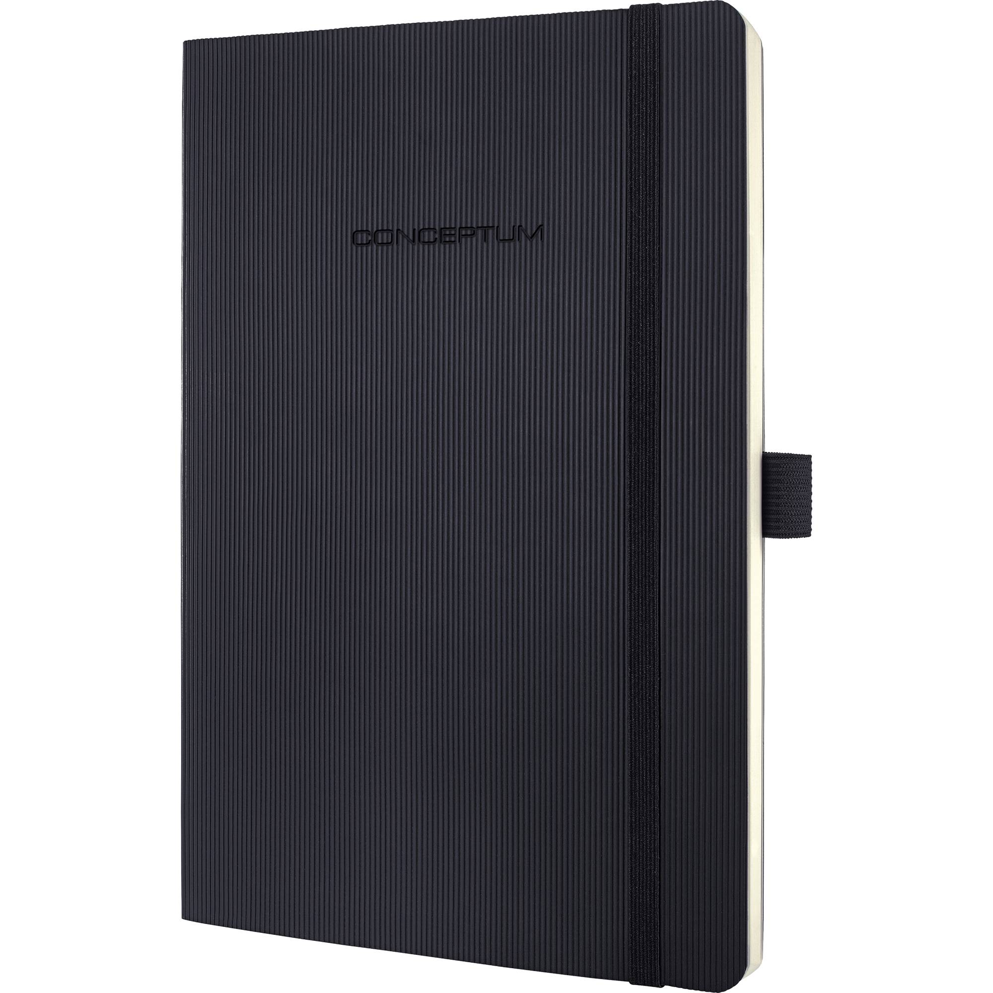 Sigel Conceptum A5 194Blätter Schwarz (CO320)-0