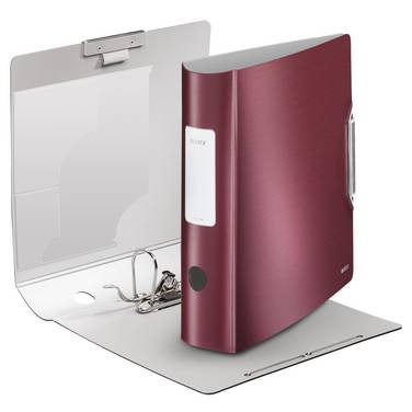 Leitz 11080028 raccoglitore ad anelli A4 Rosso