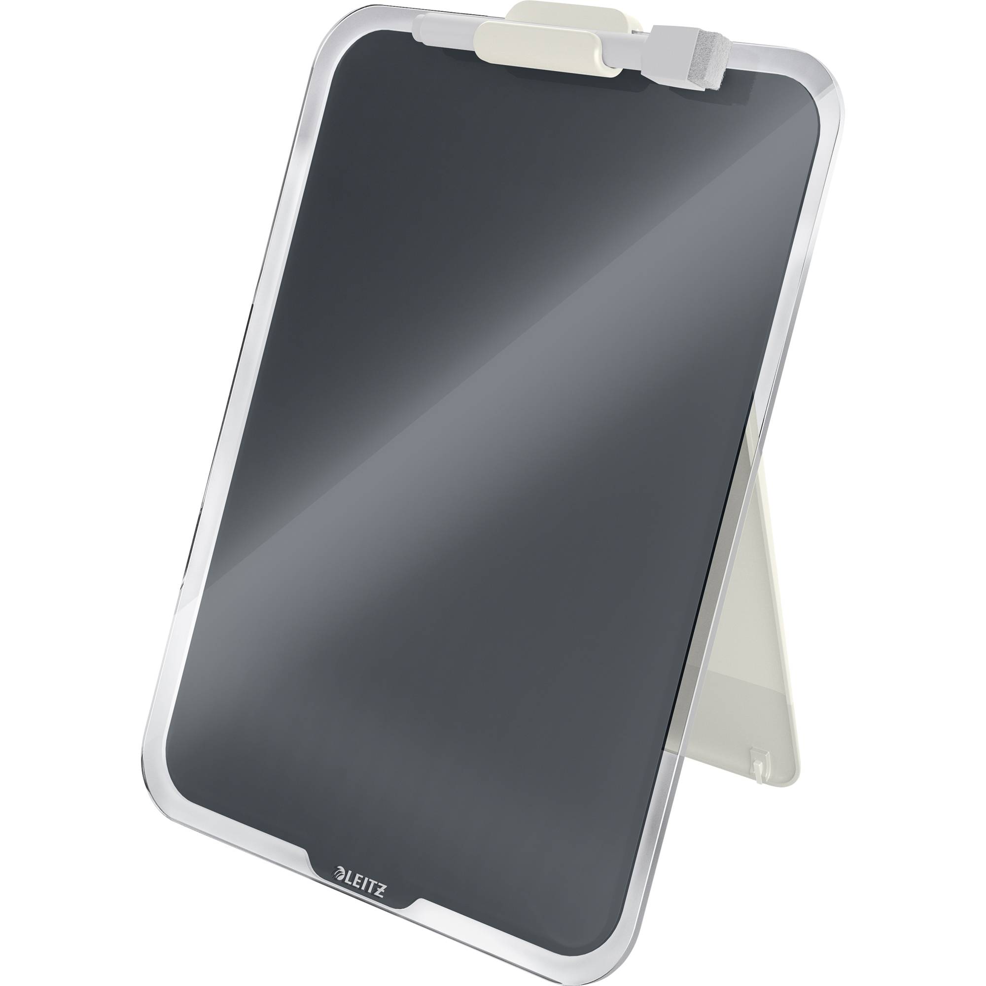 Leitz 39470089 lavagna 216 x 297 mm Vetro (Leitz Cosy Glass Desktop Easel Velvet Grey)-0