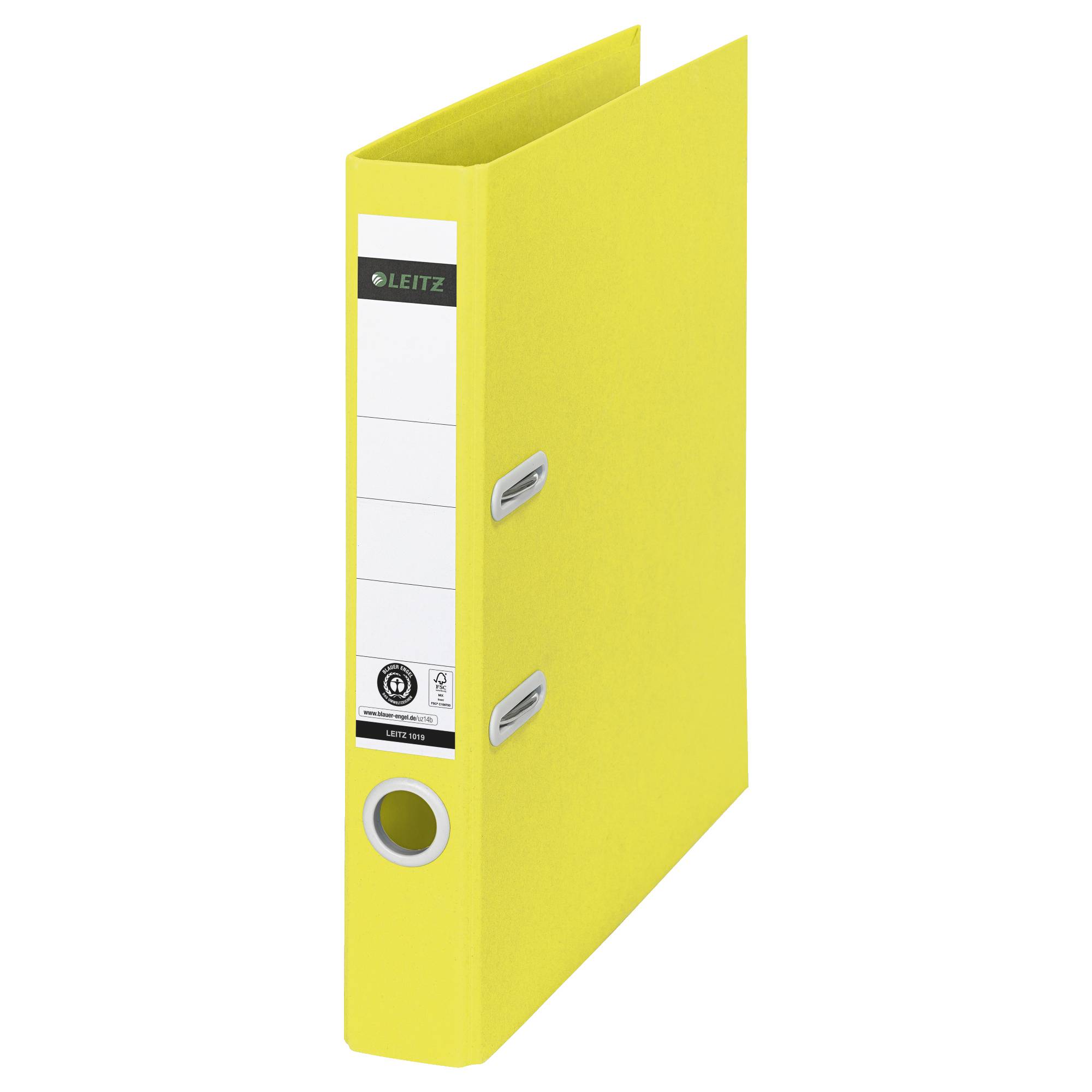 Leitz 10190015 raccoglitore ad anelli A4 Giallo-0