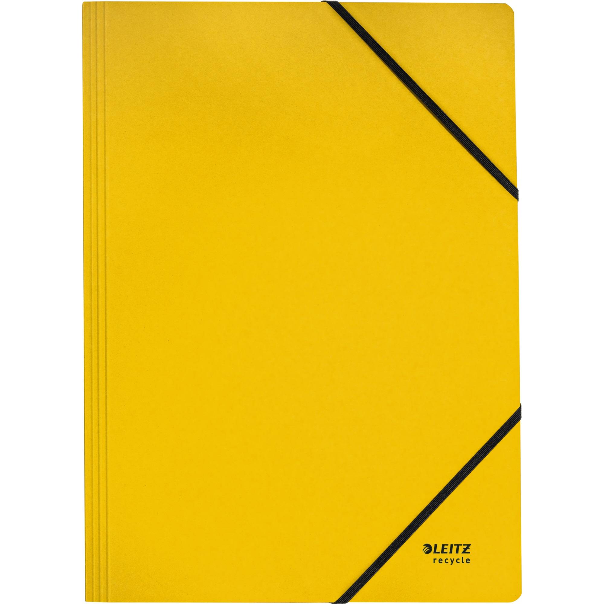 Leitz 39080015 cartella Cartoncino Giallo A4-0