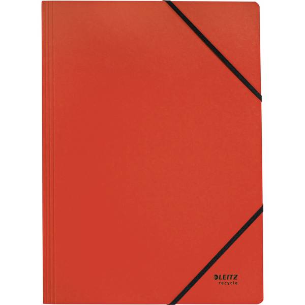 Leitz 39080025 cartella Cartoncino Rosso A4
