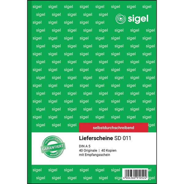 Sigel SD011 Geschäftsformular (SD011)