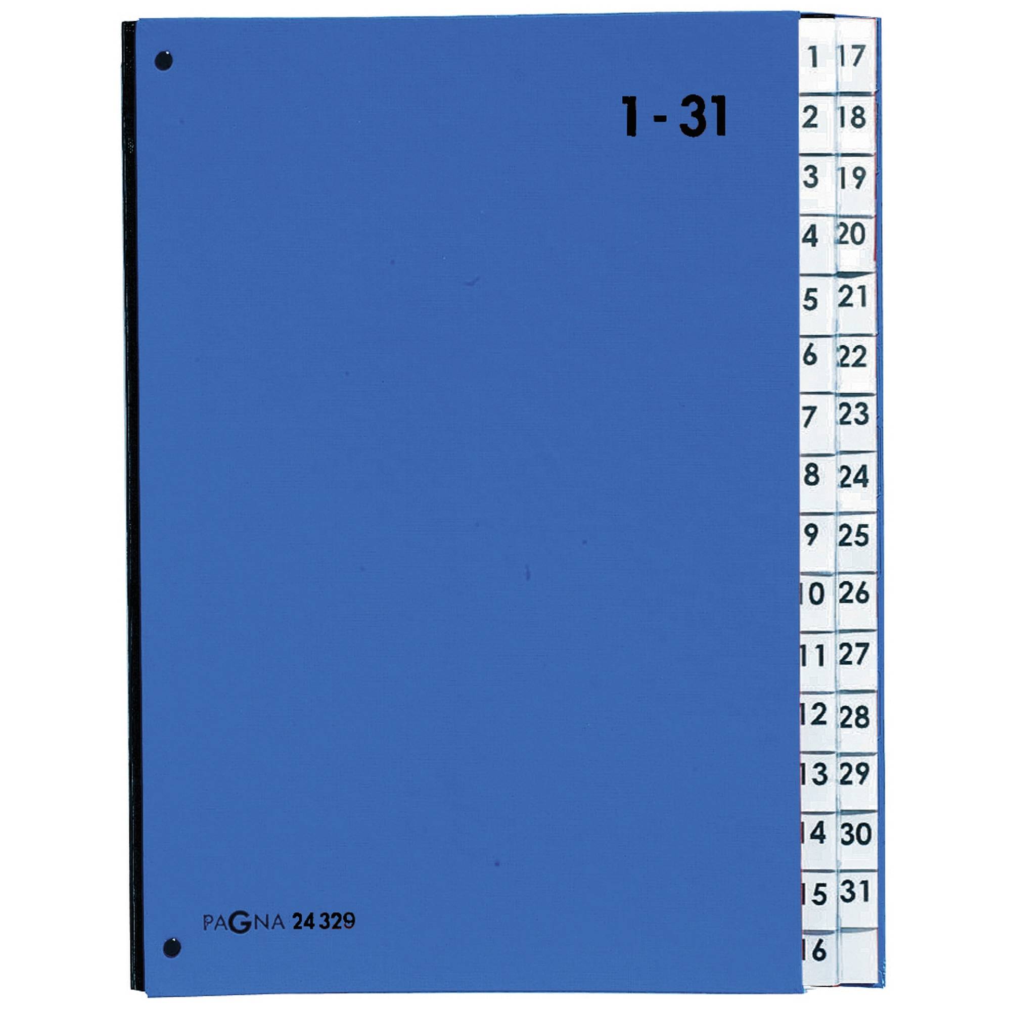 Pagna 24329-02 divisore Blu Cartoncino A4 (Pagna - klassificeringsmappe)-0