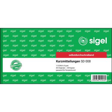 Sigel SD008 Geschäftsformular (SD008)