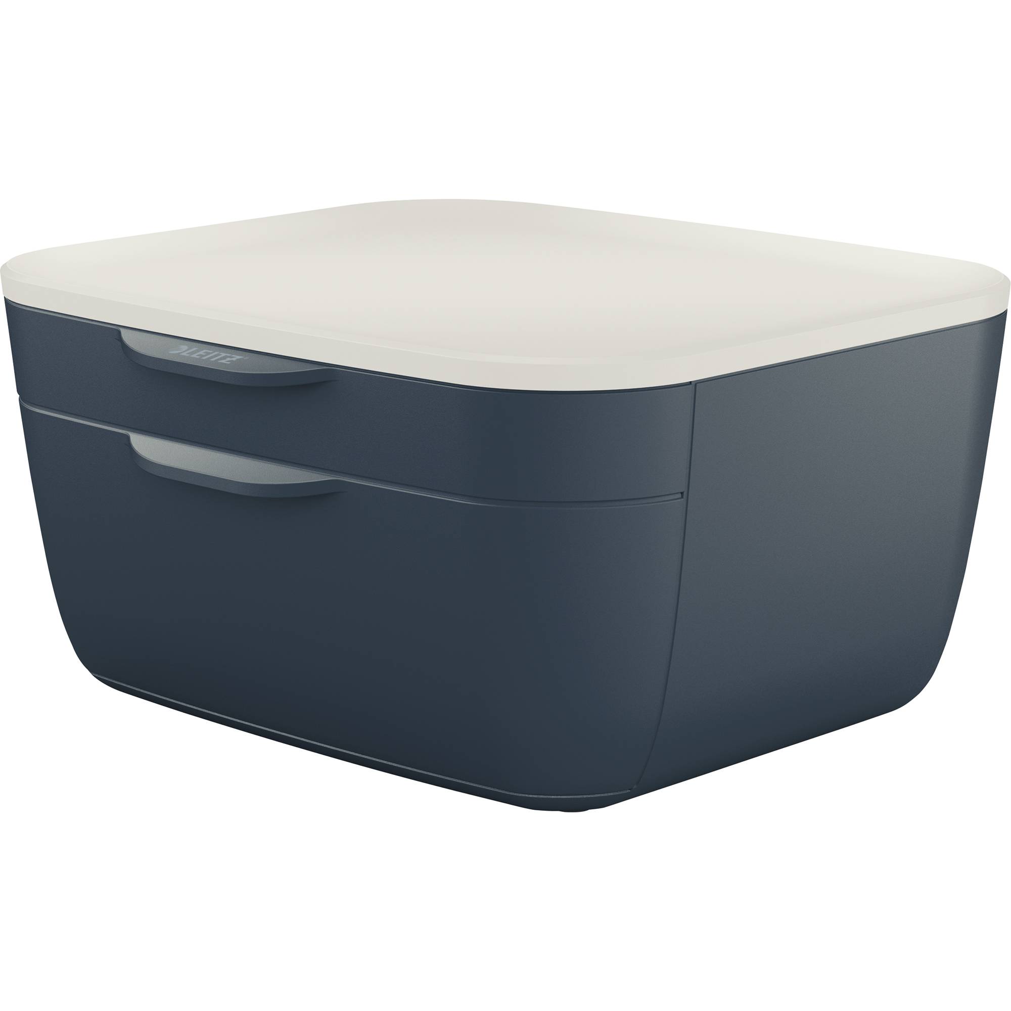 Cassettiera 2 scomparti grigio Cosy Leitz