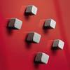 Magneti SIGEL 1,0 x 1,0 x 1,0 argento