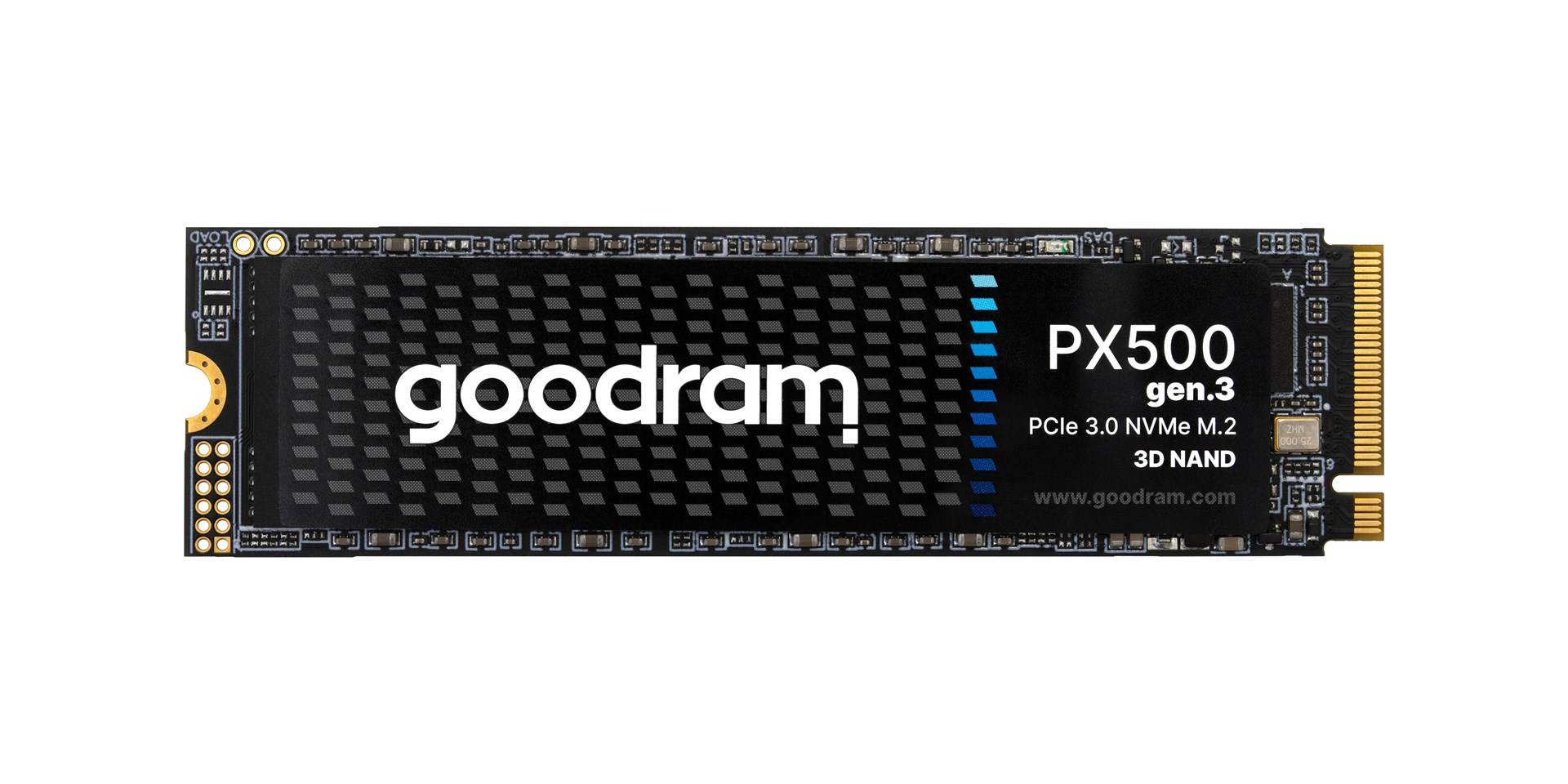 Goodram PX500 GEN.3 SSDPR-PX500-512-80-G3 drives allo stato solido 512 GB M.2 PCI Express 3.0 NVMe 3D NAND