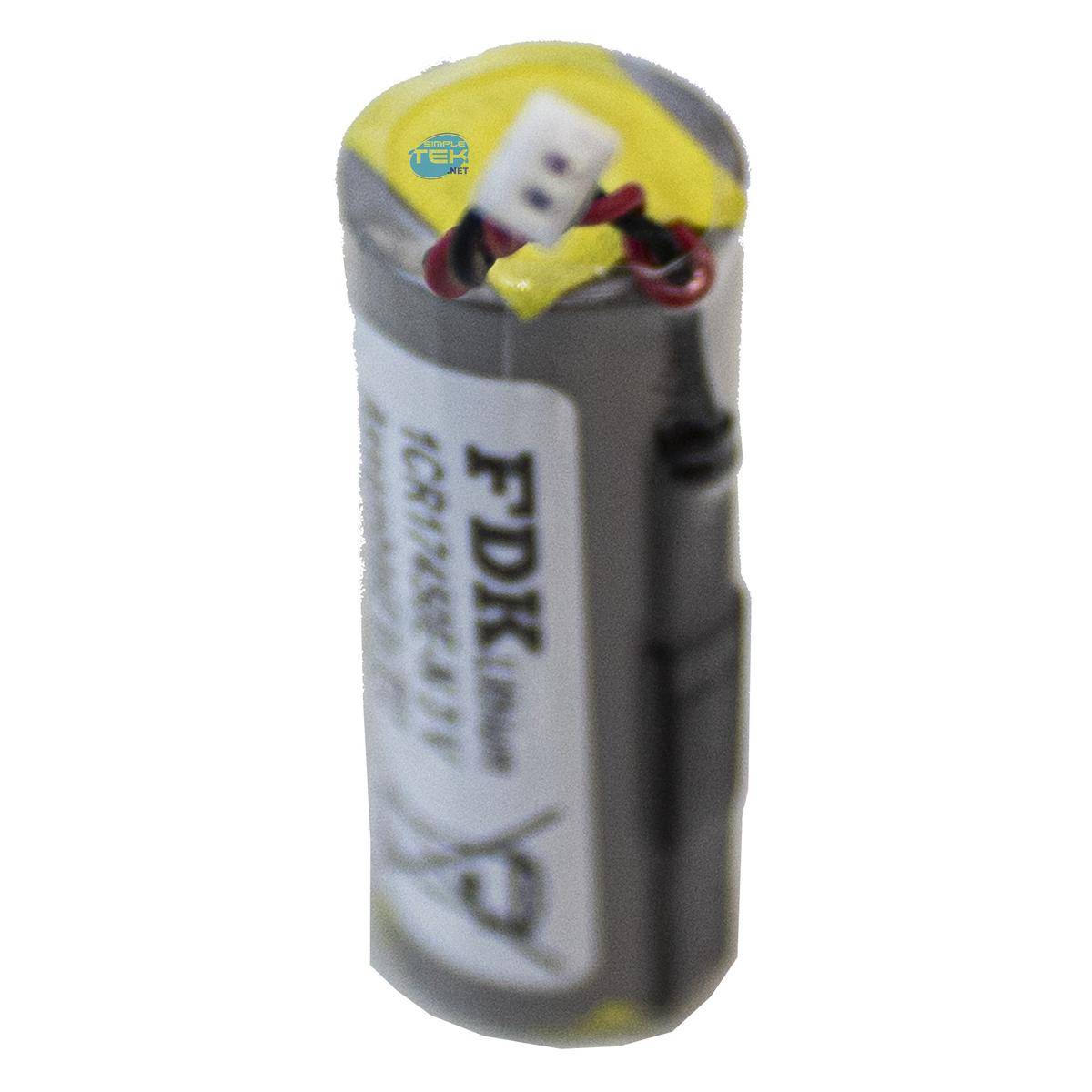 Batteria Al Litio Cr17450 1cr17450e-n 3v Compatibile Con Telepass Con Cavo 2pin-2