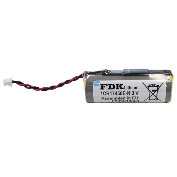 Batteria Al Litio Cr17450 1cr17450e-n 3v Compatibile Con Telepass Con Cavo 2pin