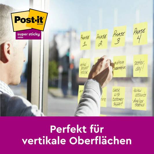 3M 65516SYP Klebezettel Rechteck Gelb 90 Blätter (65516SYP)-3