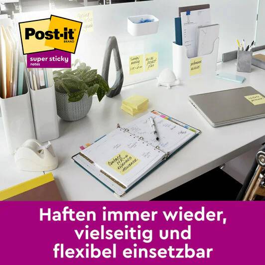 3M 65516SYP Klebezettel Rechteck Gelb 90 Blätter (65516SYP)-4